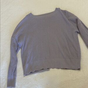 Pink Rose Lavender Crew Neck Sweater